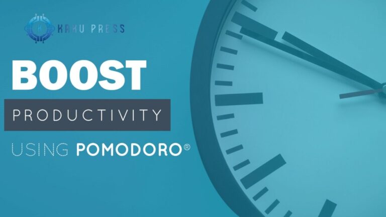 Boost Productivity Fast Using the Pomodoro Technique Pomodoro Technique
